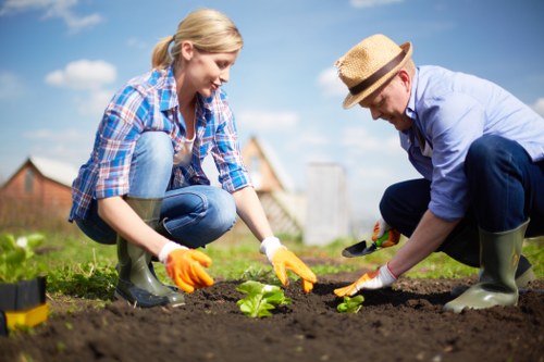 Eco-friendly garden waste disposal and recycling